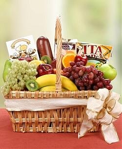 Epic Gourmet Fruit Gift Basket by GiftTree.com