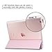 INFILAND 2/3 / 4 Case - Ultra Slim Smart Shell Stand Cover with Translucent Frosted Back Protector (with Auto Wake/Sleep) for 2/3 /4 9.7 Inch Tablet, Rose Gold