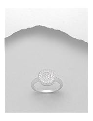 CZ Ring In 92.5 Sterling Silver