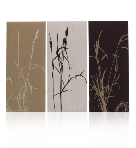 Linen Grass Print Wall Art
