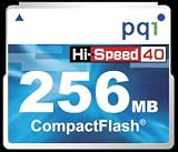 PQI AC43-2560-0101 High-Speed CompactFlash Card 256 MB