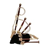 Celtic-Instruments.com Bagpipe, Chalice Miniature, Black Cover - Roosebeck