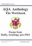 GCSE English Literacy AQA Anthology: Duffy and Armitage Pre 1914: Foundation Poetry Workbook