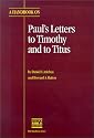 A Handbook on Paul's Letters to Timothy and to Titus (Ubs Handbooks Helps for Translators)