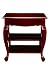 Traditional Printer Stand 23"hx22"w Mahogany