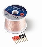 Belkin Blue Series PureAV 18-Gauge Speaker Cable & Pins 30m