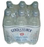 Gerolsteiner Naturally Sparkling Mineral Water 6x16.9oz(0.5L)