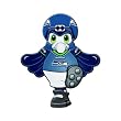 Seattle Seahawks Mascot Cling