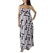 Liz Lange® Printed Maxi Dress- Gray