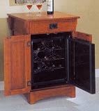Mission Oak Wine Cooler