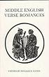 Middle English Verse Romances (UEP - Exeter Medieval Texts and Studies)