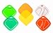 Sassy Dippin Dinner Plate Set Colors May Vary