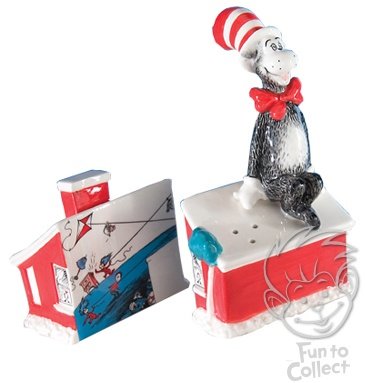 Buy Dr. Seuss Cat in the Hat House Salt and Pepper Shaker Set