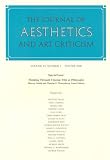 Journal of Aesthetics and Art Criticism