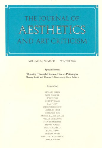 Journal of Aesthetics and Art Criticism