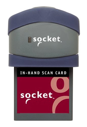 Socket Communications CF In-Hand Scan Card Type I, Class 2 Laser Scanner (with Type I Adapter)