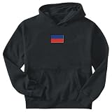 Sweatshirt Black Flag  Haiti  Country