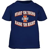 Illinois Fighting Illini Navy Blue Toddler Start 'Em Young T-shirt