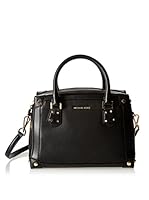 Michael Kors Bolso asa de mano Taryn Medium Satchel (Negro)