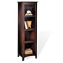 Dolce 4-Shelf Bookcase - Dark Walnut