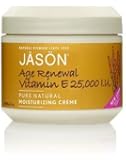 Age Renewal Vitamin E Creme 25,000 IU Jason Natural Cosmetics 4 oz Cream