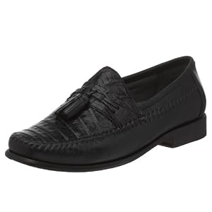 Brass Boot Mens Galen Tassel Loafer by Men's Exotic Boots