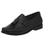 Brass Boot Men's Galen Tassel Loafer,Black,9 M