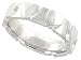1/4 (6 mm) Sterling Silver High Polished Hearts Ring