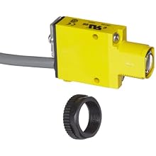 Banner SM31RL Mini Beam DC Photoelectric Sensor, Opposed Receiver Mode, Cable Termination, 30m Sensing Range, 2m Cable Length