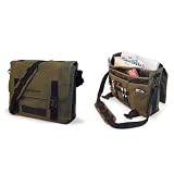 Mobile Edge Eco-friendly Canvas Messenger Bag (Green)