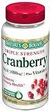 Nature\'s Bounty SUPER CRANBERRY FRUIT 1680 mg PLUS Vitamin C - 100 Softgels