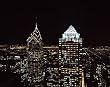 Nighttime View of Philadelphia - Striking 16x20-inch Photographic Print by Carol M. Highsmith