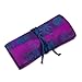 Jewelry Roll (Large) - Silk Jacquard (Violet)