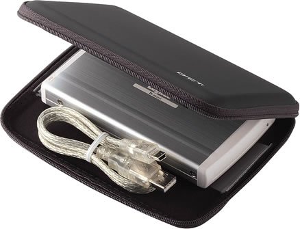 Cover image : ELECOM EVA素材ポータブルハードディスクケース (参考収納寸法145*22*108) ブラック HDC-001BK