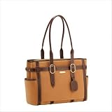 Signature Suede Everyday Tote in Squash