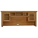 Bush Furniture Citizen Executive Hutch for L-Desk, Medium Superb Oak
