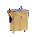 Cart with Stainless Steel Top - Butter Yellow