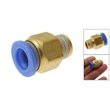 Buy Amico 10 x 12.5mm Push In One Touch Straight Male Fittings 2pcs by uxcell