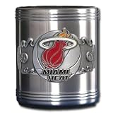 Review Siski You  / Miami Heat Beverage Can Cooler - NBA Basketball Fan Shop Sports Team Merchandise