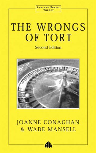 The Wrongs of Tort (Law & Social Theory)