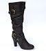 Garage Shoes - Brooklyn - Women's Calf Length Boot - Brown Size 5 UK