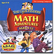 Cluefinders Math Adventures Ages 9-12 w/ ADAPT