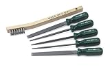 SK Hand Tools 90166 6-Piece Mini File Set