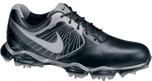 Nike Golf Men's Nike Lunar Control II Golf Shoe,Black/Metallic Pewter/Volt/Reflect Silver,9.5 M US