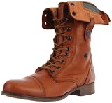 Steve Madden Women's Camarro Ankle Boot,Tan/Multi,7 M US