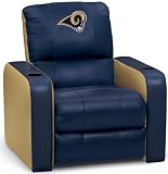 DreamSeat St. Louis Rams NFL Leather Recliner