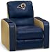 DreamSeat St. Louis Rams NFL Leather Recliner