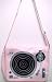 Pastel Pink Turntable Messenger Bag Technics 1200 Image