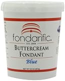 Fondarific Buttercream Blue Fondant, 2-Pounds