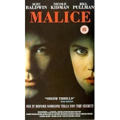 Malice [UK-Import] [VHS]